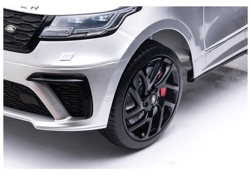 Auto na Akumulator Range Rover Srebrny Lakier zdjęcie 7