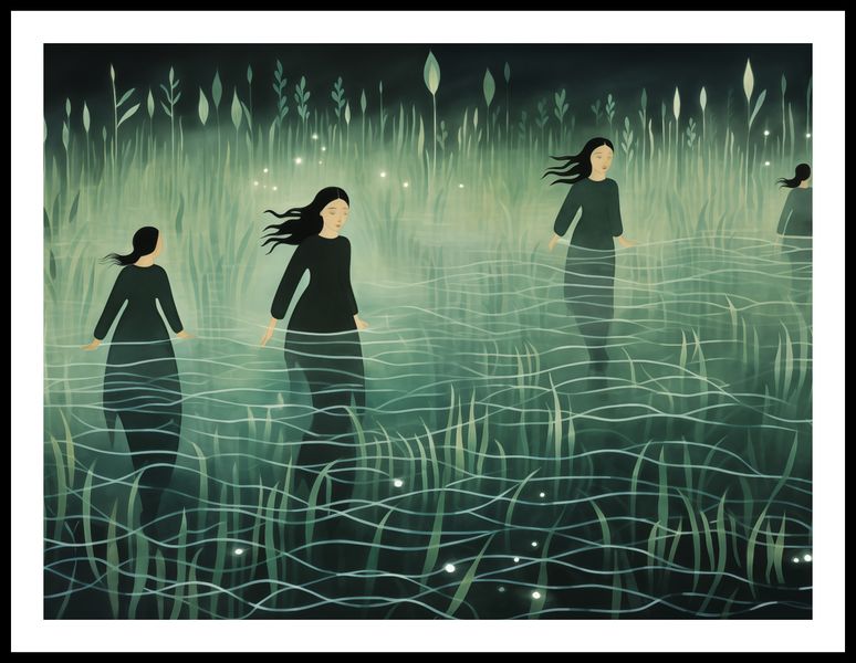 Plakat 80x60cm Pośród Ciszy zdjęcie 3