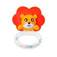 AKUKU Grzechotka z gryzakiem LEW