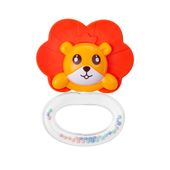 AKUKU Grzechotka z gryzakiem LEW