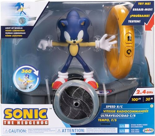 JAKKS ZESTAW SONIC THE HEDGEHOG FIGURKA NA ZDALNIE STEROWANYM POJEŹDZIE na Arena.pl