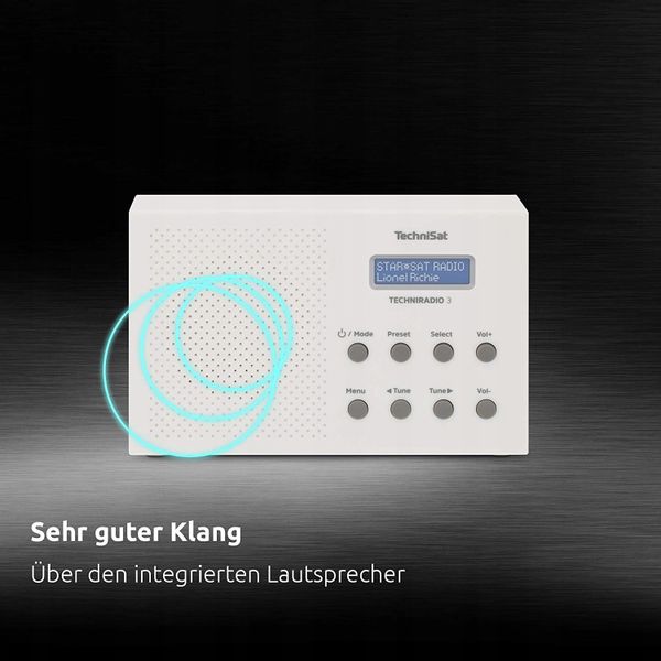RADIO TECHNISAT TECHNIRADIO 3 DAB+/FM białe HIT zdjęcie 6