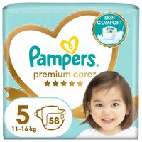 Pampers Premium Care 5 58 szt. 11-16 kg Pieluszki
