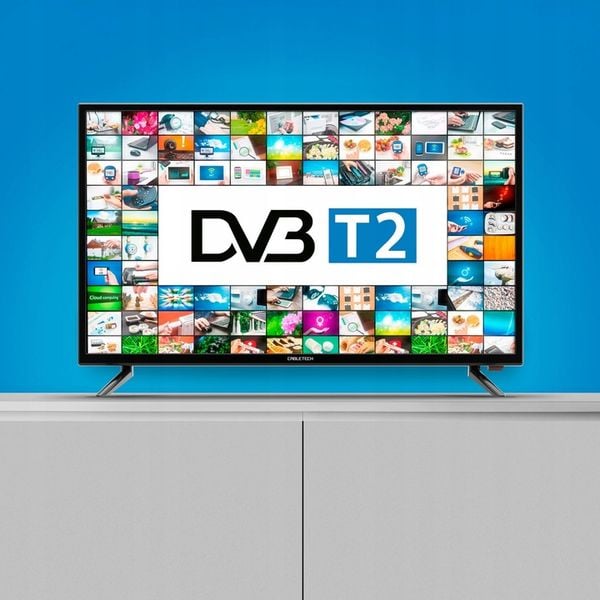 Telewizor 32" Cabletech DVB-T2 H.265 HEVC 3xHDMI 2xUSB zdjęcie 3