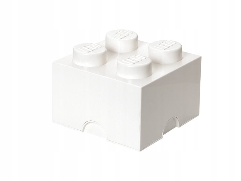 Pojemnik LEGO Storage Brick 4 biały zdjęcie 1