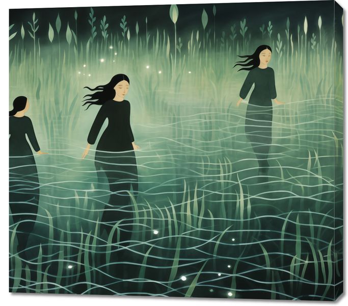 Obraz 100x90cm Pośród Ciszy zdjęcie 1