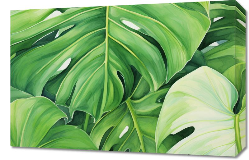 Obraz 60x40cm Tajemnice Liści zdjęcie 1