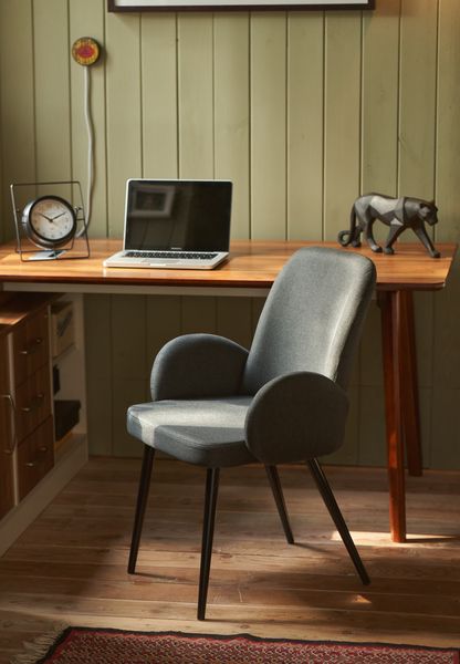 Krzesło Labby szare ciemne zdjęcie 2