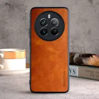 Etui AIORIA Vintage LEATHER do Realme 12 Plus 5G pomarańczowy