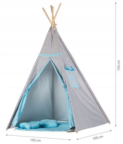 Nnamiocik Tipi wigwam Ecotoys na Arena.pl