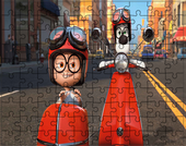 Puzzle Pan Peabody i Sherman