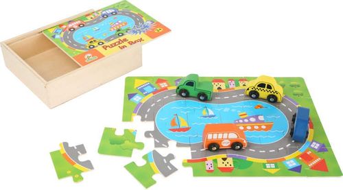 Puzzle w pudełku - Ruch drogowy na Arena.pl