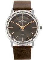 ZEGAREK MĘSKI BISSET BSCF25 - TYTANOWY (zb087a)