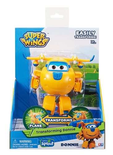 Super Wings - Transformująca się figurka robot Donnie 710220 na Arena.pl