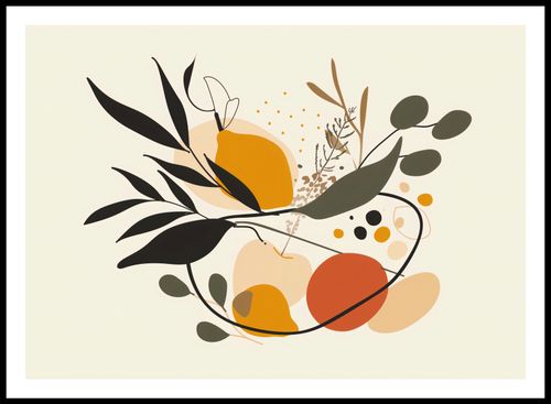 Plakat 84x59,5cm Botaniczny Wir na Arena.pl