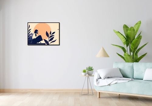 Plakat 70x50cm Kontemplacja na Arena.pl