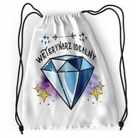 Plecak Sportowy Szkolny Weterynarza Worek Torba Z Nadrukiem Ze Zdjęciem