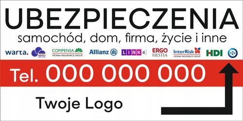 BANER REKLAMA projekt 130x80 cm SERWIS KOMPUTEROWY na Arena.pl