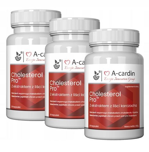 A-cardin Pro Cholesterol Serce karczoch acardin a cardin kapsułki 30 szt. na Arena.pl