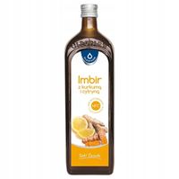 Sok Imbir z kurkumą i cytryną, 980 ml Soki Świata Oleofarm