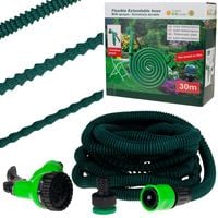 WĄŻ OGRODOWY rozciągliwy Z PISTOLETEM 10m - 30M