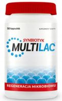 MULTILAC synbiotyk probiotyk + prebiotyk 50 kaps.