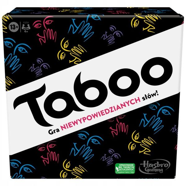 HASBRO Gra imprezowa Taboo gra niewypowiedzianych słów polska wersja F5254 zdjęcie 5