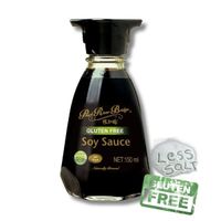 Sos sojowy bezglutenowy mniej soli wegański wege gluten free less salt 150ml
