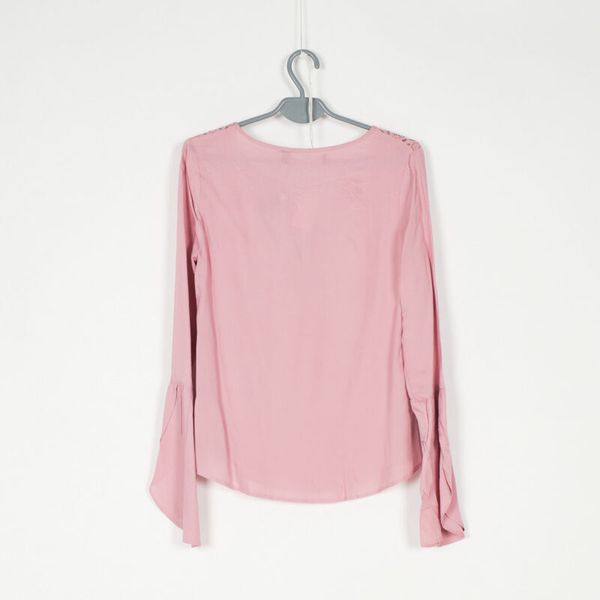 BLUZKA DAMSKA RÓŻOWA Z KORONKĄ VERO MODA  R. XS zdjęcie 2
