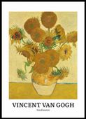 Plakat 50x70cm Design Sunflowers, Van Gogh Vintage do Salonu