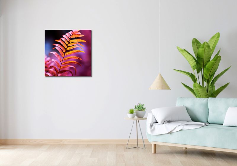 Obraz 60x60cm Ogień Jesieni zdjęcie 2