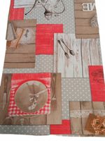 OBRUS HOME 110*160 CZERWIEŃ