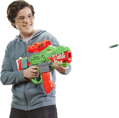 NERF BLASTER DINOSQUAD REX-RAMPAGE F0807 + 20 strzałek na Arena.pl