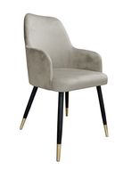 Krzesło WESTA noga czarna/złota MG09