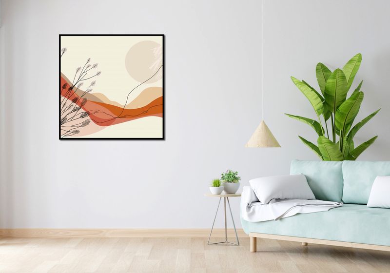 Plakat 90x90cm Ciepło Zachodów zdjęcie 4