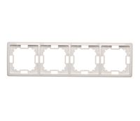 Basic Ramka na 4-moduły BMR4/11 biały SIMON