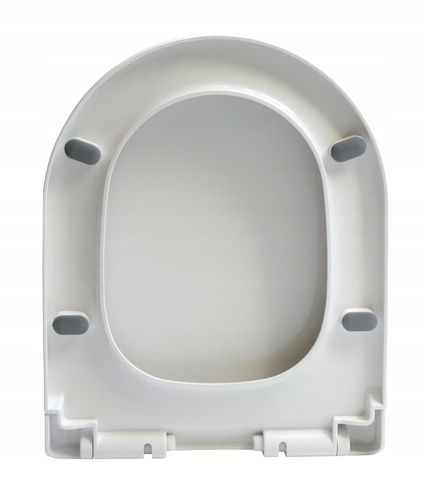 Deska sedesowa WC wolnoopadająca kształ U pokrywa klozetowa uniwersalna na Arena.pl