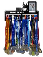 Wieszak na medale JUDO ramka na zdjęcie twoje imię dowolny tekst 405.3