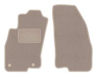 Dywaniki welurowe przednie Fiat Punto EVO 1998-2012 beżowe dopasowane