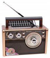 Radio RETRO Przenośne Głośnik TF MP3 USB 2xSOLAR BLUETOOTH 305
