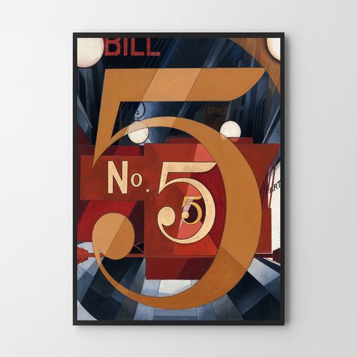 Plakat plakaty Demuth liczba pięć 61x91 cm na Arena.pl