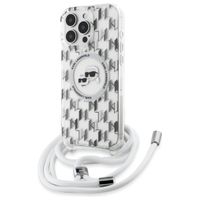 Etui Karl Lagerfeld do iPhone 16 Pro Max, Przezroczysty, MagSafe