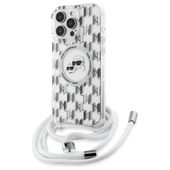 Etui Karl Lagerfeld do iPhone 16 Pro Max, Przezroczysty, MagSafe