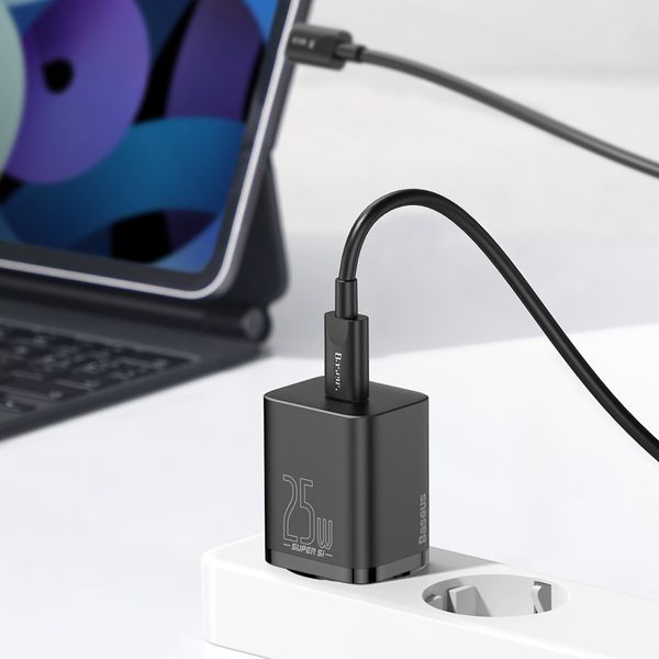 Baseus ładowarka sieciowa 25W USB-C kabel zdjęcie 4