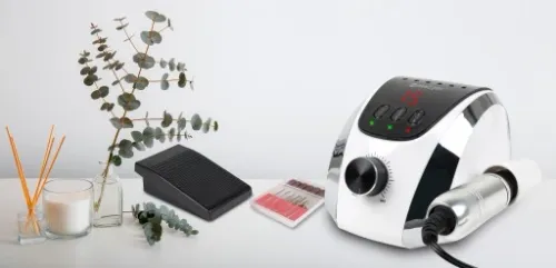 FREZARKA DO PAZNOKCI PROFESJONALNA MOCNA 68W FREZY na Arena.pl