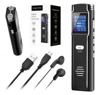 Dyktafon kieszonkowy Pamięć 8GB Mikrofon stereo