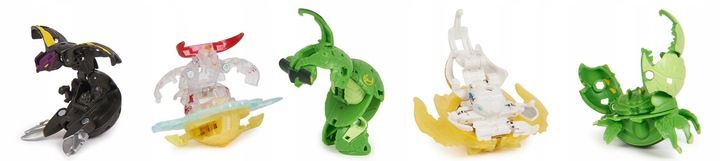 BAKUGAN BATTLE PACK FIGURKI DO GRY SPECIAL ATTACK BRUISER OCTOGAN 5-PAK zdjęcie 3