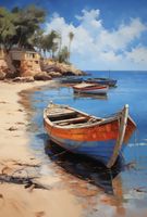 Plakat 61x90,5cm Południowy Brzeg
