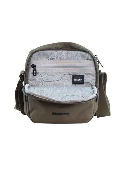 Torba na ramię Discovery DOWNTOWN 912 khaki zdjęcie 7