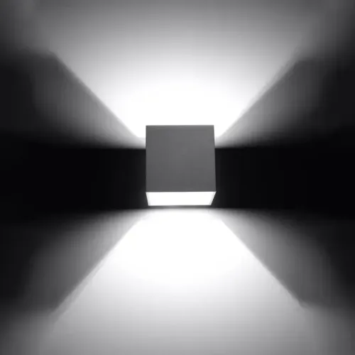 Kinkiet QUAD 1 szary na Arena.pl